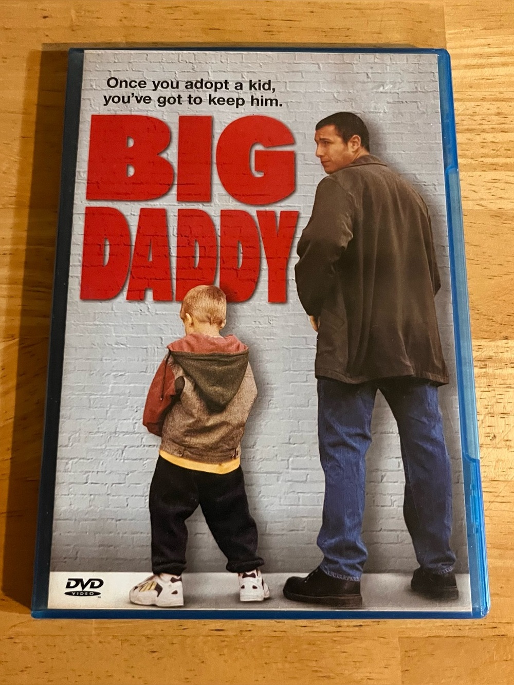 Big Daddy Kids Pajamas - Red & Gray Hoodie Set